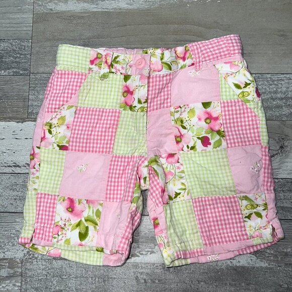 Janie and Jack Other - Janie and Jack Quilted Patchwork Bermuda Shorts Size 3T